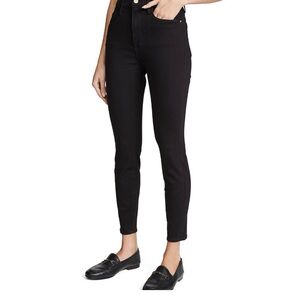 Frame Denim Ali High Rise Skinny Cigarette
Size 26 Black Preppy Casual